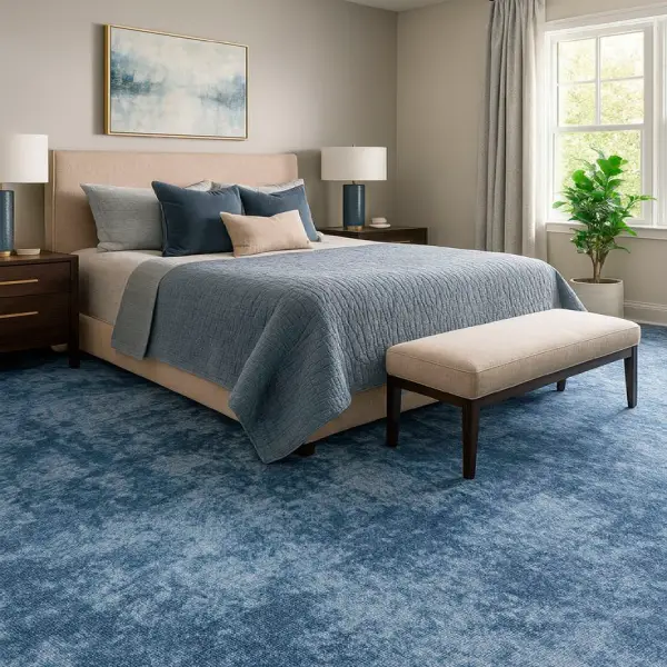 Aryclic bedroom carpet