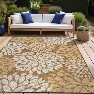Woven Textured Outdoor Carpets