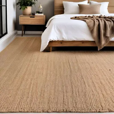jute bedroom carpet